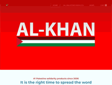 Tablet Screenshot of palestine-shirts.com